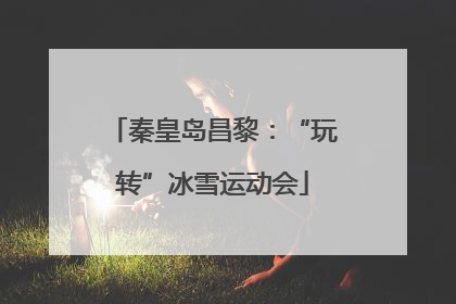 秦皇岛昌黎：“玩转”冰雪运动会