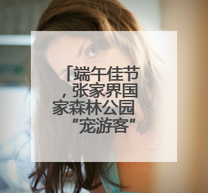 端午佳节，张家界国家森林公园“宠游客”活动带你解锁松弛感假期！