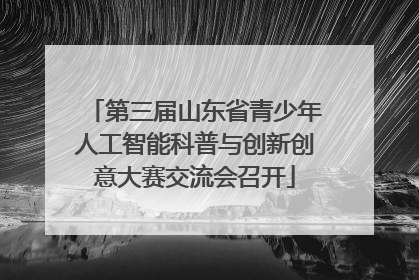 第三届山东省青少年人工智能科普与创新创意大赛交流会召开