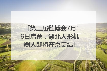 第三届链博会7月16日启幕，湖北人形机器人即将在京集结