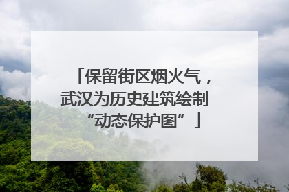保留街区烟火气，武汉为历史建筑绘制“动态保护图”