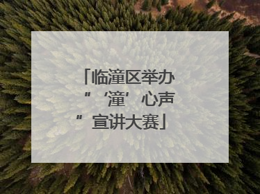 临潼区举办“‘潼’心声”宣讲大赛