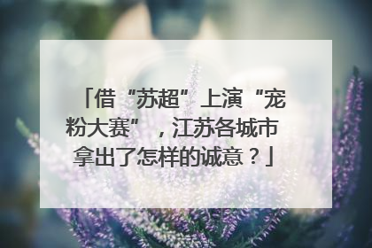 借“苏超”上演“宠粉大赛”，江苏各城市拿出了怎样的诚意？