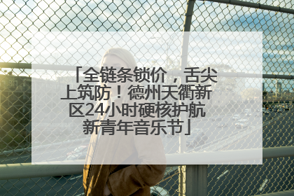 全链条锁价，舌尖上筑防！德州天衢新区24小时硬核护航新青年音乐节