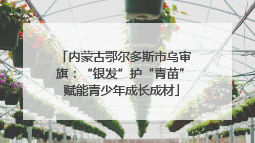 内蒙古鄂尔多斯市乌审旗：“银发”护“青苗” 赋能青少年成长成材