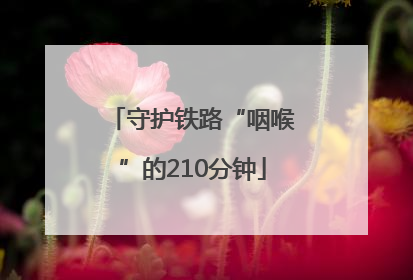 守护铁路“咽喉”的210分钟
