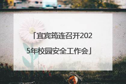 宜宾筠连召开2025年校园安全工作会