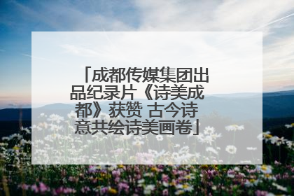 成都传媒集团出品纪录片《诗美成都》获赞 古今诗意共绘诗美画卷