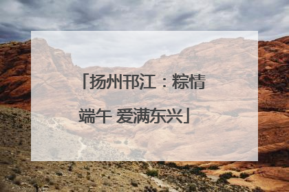 扬州邗江：粽情端午 爱满东兴