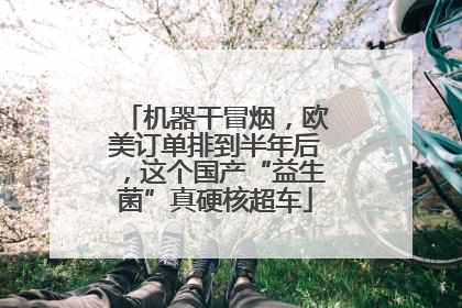 机器干冒烟，欧美订单排到半年后，这个国产“益生菌”真硬核超车