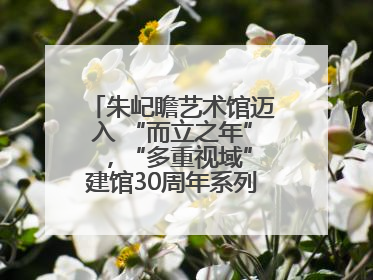 朱屺瞻艺术馆迈入 “而立之年” ，“多重视域”建馆30周年系列活动开启
