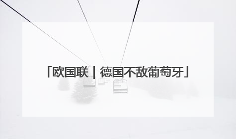 欧国联｜德国不敌葡萄牙