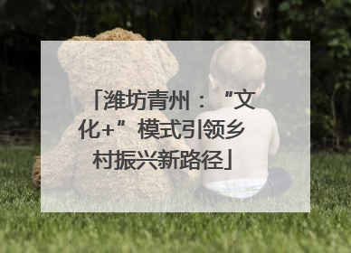 潍坊青州：“文化+”模式引领乡村振兴新路径