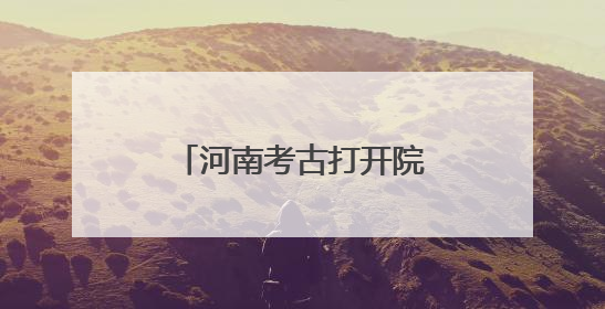河南考古打开院门 邀请公众零距离感受考古魅力