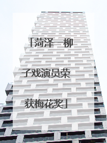 菏泽一柳子戏演员荣获梅花奖