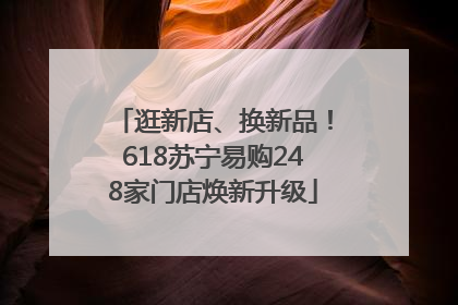 逛新店、换新品！618苏宁易购248家门店焕新升级