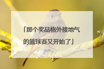 那个奖品格外接地气的篮球赛又开始了