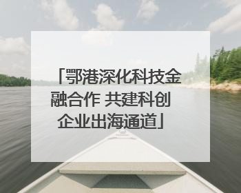 鄂港深化科技金融合作 共建科创企业出海通道