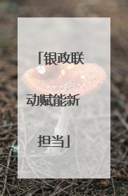 银政联动赋能新担当