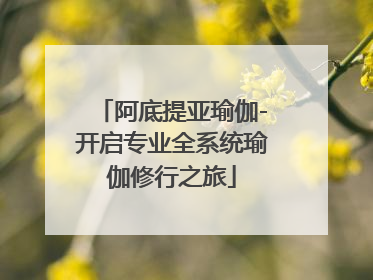 阿底提亚瑜伽-开启专业全系统瑜伽修行之旅
