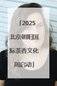 2025北京朝阳国际茶香文化周启动