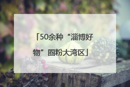 50余种“淄博好物”圈粉大湾区